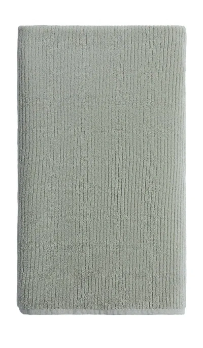 Parachute Soft Rib Bath Towel In Green