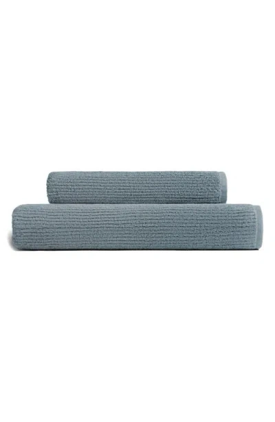 Parachute Soft Rib Towel In Blue