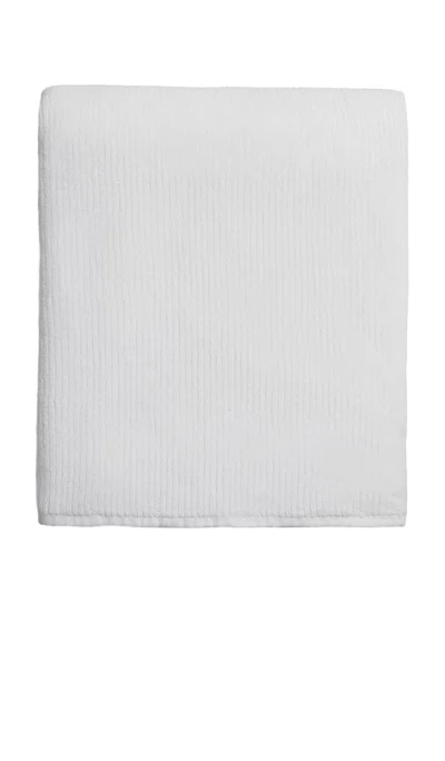 Parachute Soft Rib Washcloth In White