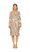 Parachute Terry Stripe Robe