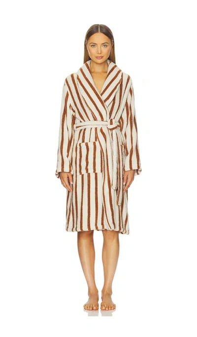 PARACHUTE TERRY STRIPE ROBE