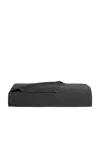 Parachute Vintage Linen Bed Cover In Coal