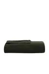Parachute Vintage Linen Bed Cover In Evergreen
