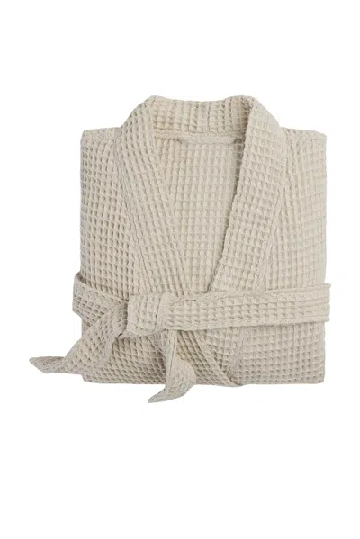 Parachute Waffle Robe In Tan