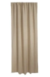 Parachute Washed Linen Blackout Curtain In Brown
