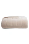 Parachute Washed Velvet Quilt In Neutral