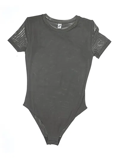 Pre-owned Parade Bodysuit In Gray