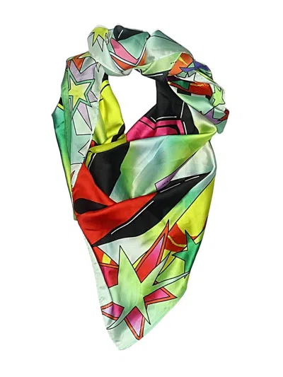 Pre-owned Parade Scarf In Green