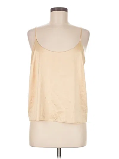 Pre-owned Parade Sleeveless Top Gold Scoop Neck Tops