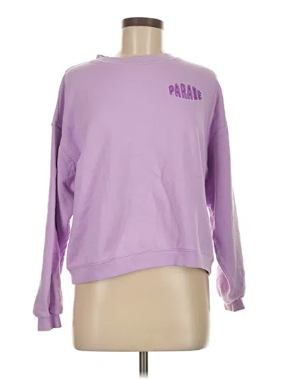Pre-owned Parade Sweatshirt In Purple