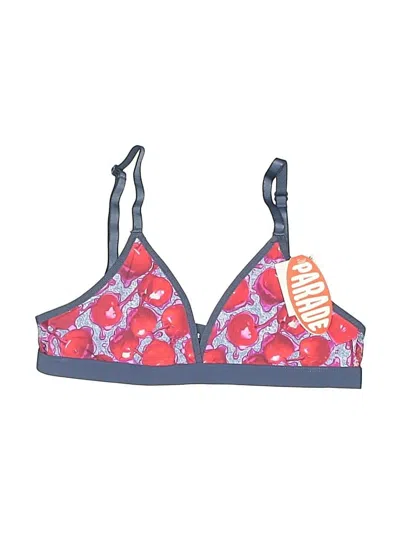 Pre-owned Parade Swimsuit Top Blue Swimwear