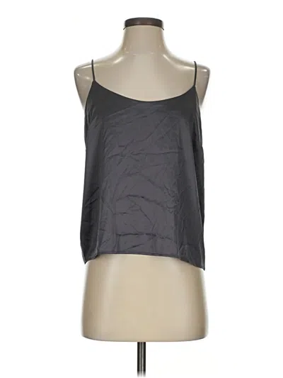 Pre-owned Parade Tank Top Gray Strapless Neckline Tops