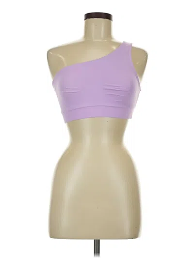 Pre-owned Parade Tank Top Purple One Shoulder Neckline Tops