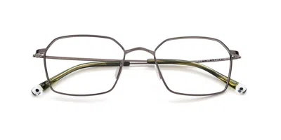 Paradigm 19-02 Gunmetal Occhiali Da Vista Grigi Per Uomo (solo Montatura) In Gray