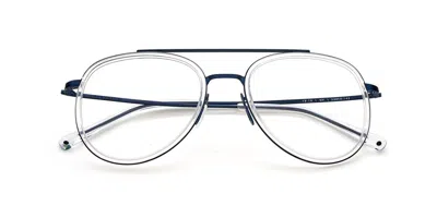 Paradigm 19-10 Navy Occhiali Da Vista Chiari Per Uomo (solo Montatura)