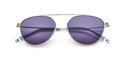 Paradigm 19-33 Argentati Occhiali Da Sole Argentati Per Uomo In Silver