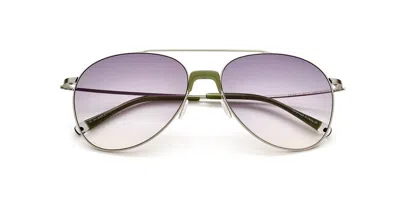 Paradigm 19-34 Argentati Occhiali Da Sole Argentati Per Uomo In Silver