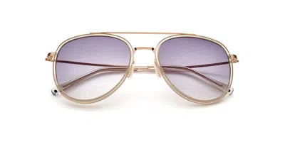 Paradigm 19-35 Oro Occhiali Da Sole Oro Per Uomo In Gold