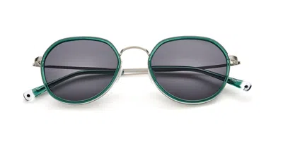 Paradigm 19-43 Polarized Argentati Occhiali Da Sole Blu Per Uomo In Multi