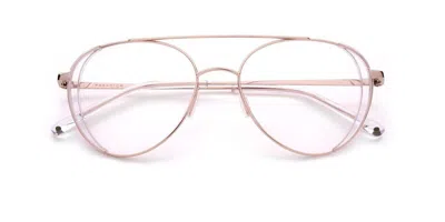 Paradigm 20-21 Cristallini Pattern Occhiali Da Vista Oro Per Donna (solo Montatura)