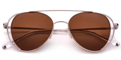 Paradigm 20-61 Polarized Cristallini Pattern Occhiali Da Sole Rosa Per Uomo In Pink