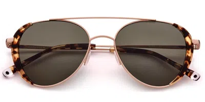Paradigm 20-61 Polarized Tartarugati Pattern Occhiali Da Sole Tartarugatishell Per Uomo