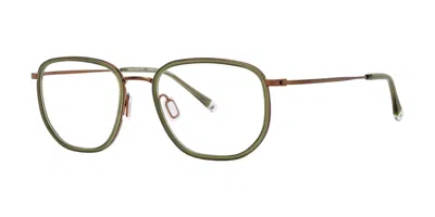 Paradigm Arlie Fern Men's Glasses Brown Size 53 - Free Lenses - Blue Light Block Available In Green