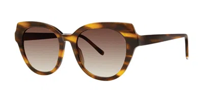 Paradigm Bronte Tortoise Women's Sunglasses Tortoiseshell Size 51 In Brown