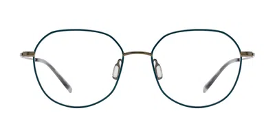 Paradigm Carey Deep Teal Occhiali Da Vista Verdi Per Uomo (solo Montatura)