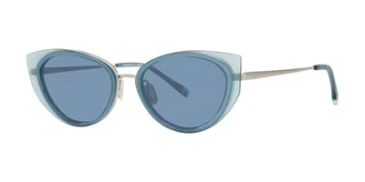 Paradigm Cheyenne Sun Denim Women's Sunglasses Blue Size 51