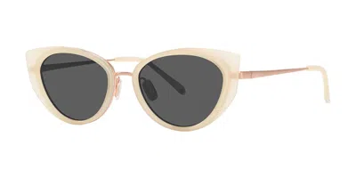 Paradigm Cheyenne Sun Limoncello Women's Sunglasses Gold Size 51 In Orange