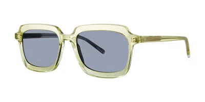 Paradigm Filipe Citron Women's Sunglasses Green Size 54