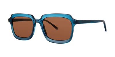 Paradigm Filipe Pacifico Women's Sunglasses Blue Size 54