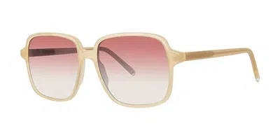 Paradigm Fonda Sun Cream Women's Sunglasses Brown Size 56