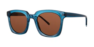 Paradigm Julian Pacifico Women's Sunglasses Blue Size 51