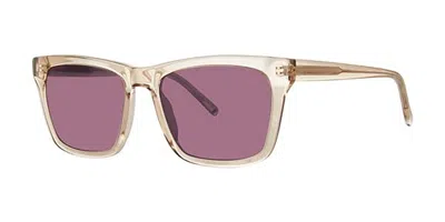 Paradigm Keaton Sun Golden Hour Men's Sunglasses Brown Size 54