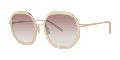 Paradigm Lena Cream Women's Sunglasses White Size 55