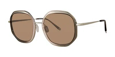 Paradigm Lena Soho Women's Sunglasses Gold Size 55