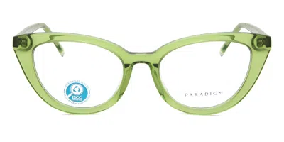 Paradigm Liza Women's Glasses, Green, Size 51