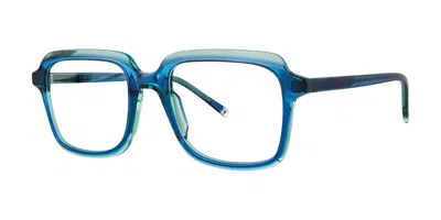 Paradigm Medina Men's Glasses, Blue, Size 53