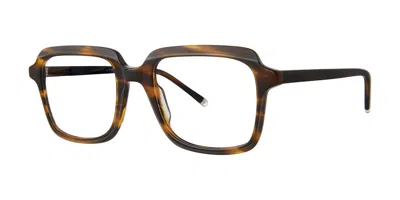 Paradigm Medina Men's Glasses, Tortoiseshell, Size 53 In Brown
