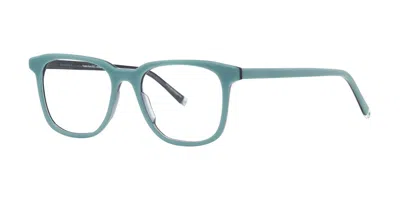 Paradigm Theo Mazarine Men's Glasses Green Size 54 - Free Lenses - Blue Light Block Available