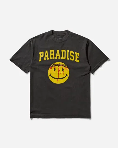 Paradis3 Men S Smiley Jesus T-shirt In Black