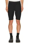 Paradise Zero Ribbed Half Tight In Black