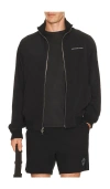 Paradise Zero Track Jacket In Black
