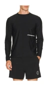 Paradise Zero Web Tech Long Sleeve Tee In Black