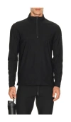 Paradise Zero Web Tech Quarter Zip In Black