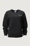 Paradised Geo P Crew Top In Black In Black