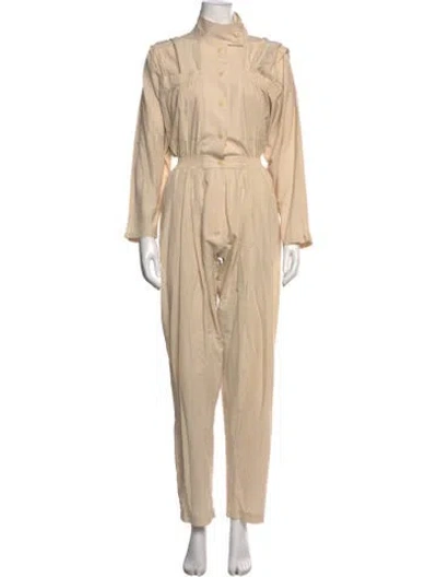 Pre-owned Paradised Jumpsuit In Neutral