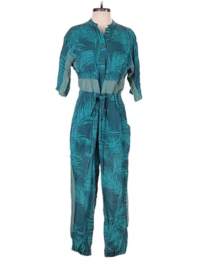 Pre-owned Paradised Jumpsuit In Teal